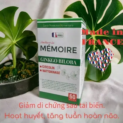 Hoạt huyết dưỡng não, cải thiện giấc ngủ 🍀 MEMOIRE 🇫🇷, ngừa cục máu đông, hạn chế di chứng tai biến