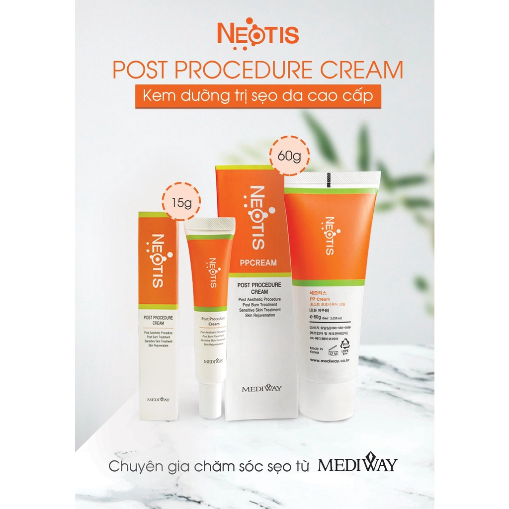 Kem Giảm Sẹo, Mờ Thâm Neotis Post Procedure Cream 🇰🇷 7g Phục Hồi Da Sau Mụn, Laser, Bỏng, vết thương