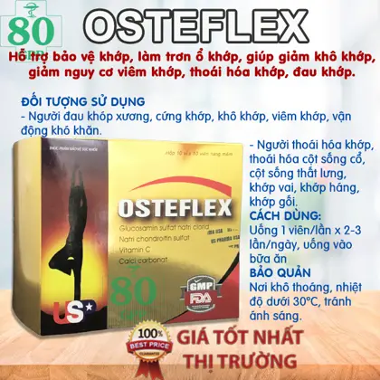 🏃 Khớp linh hoạt, giảm Đau Khớp đã Có Lời Giải #OSTEFLEX Trơn Ổ Khớp, Giảm thoái hóa và cứng khớp 🤸